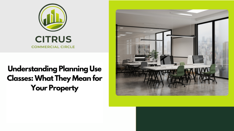 Understanding Planning Use Classes: What They Mean for Your Property