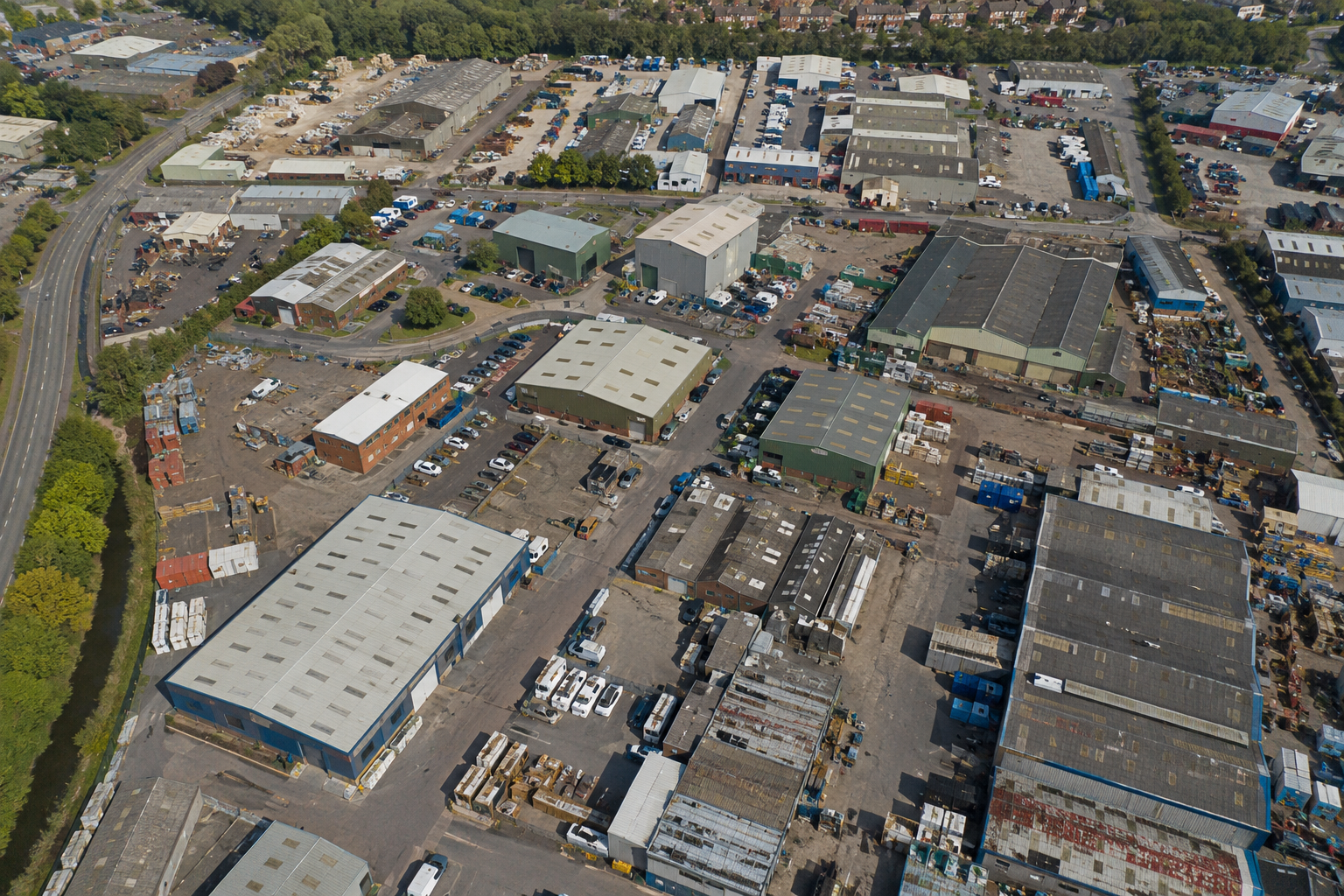 Mixed Industrial Investment Property FOR SALE – Briscoe Lane, Manchester, M40 – Offers over £7,000,000