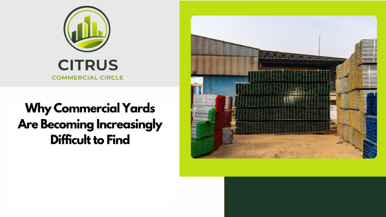 Why Commercial Yards Are Becoming Increasingly Difficult to Find