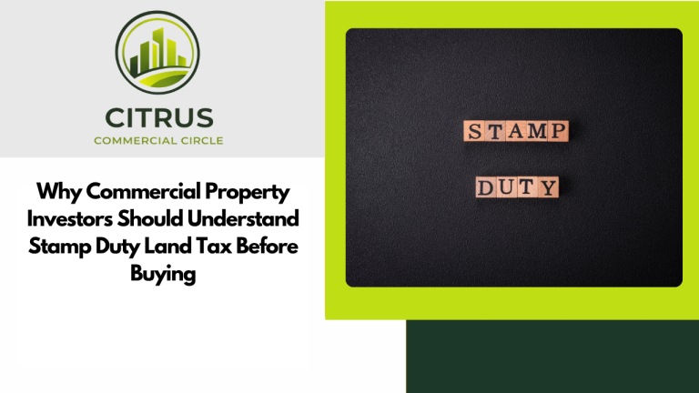 Why Commercial Property Investors Should Understand Stamp Duty Land Tax Before Buying