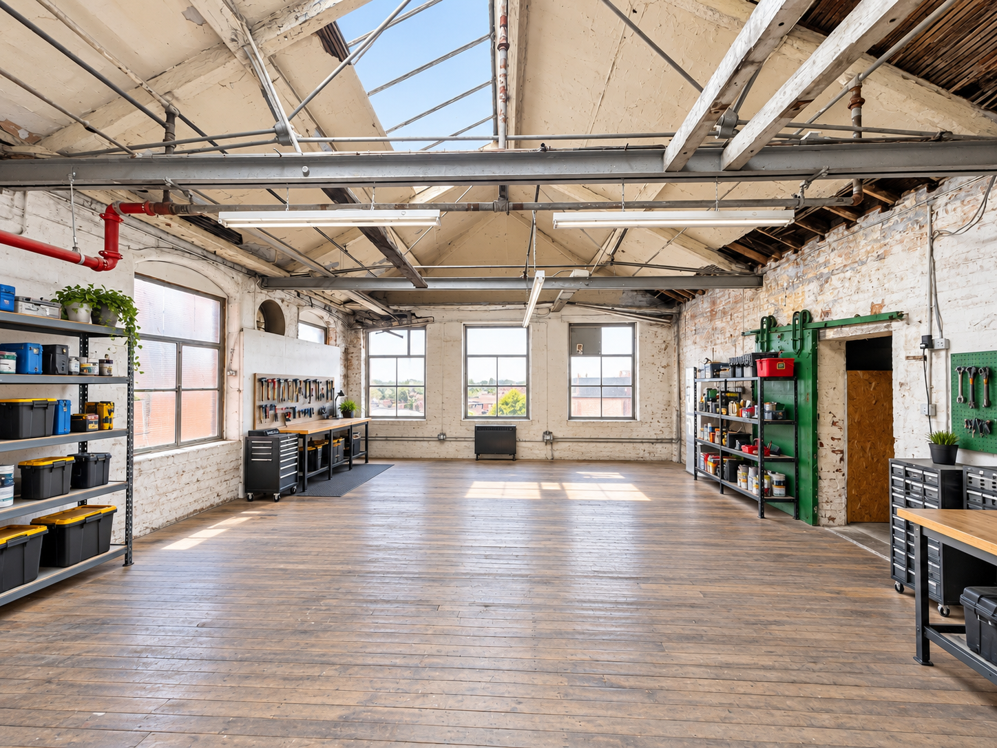 Second Floor Workshop / Storage Unit To Let – Britannia Mill, Cobden Street, Bury BL9 – £800 PCM
