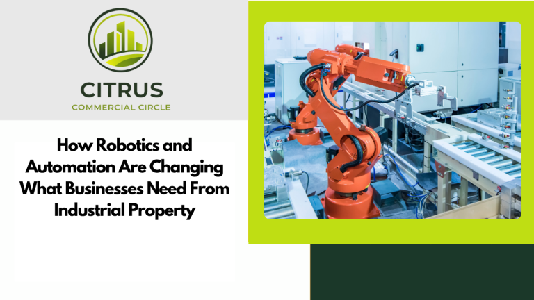 How Robotics and Automation Are Changing What Businesses Need From Industrial Property